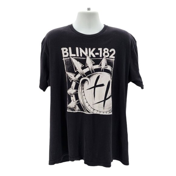 Tultex Other - Tultex Blink 182 Tour 2017 Graphic Logo Black T-Shirt Mens XXL